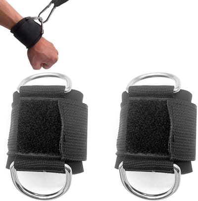Fitness-trainingsbanden polsbanden met lus - stevige ondersteuning sportschool polsmanchet - dames heren - thuisfitness krachttraining fitness straps
