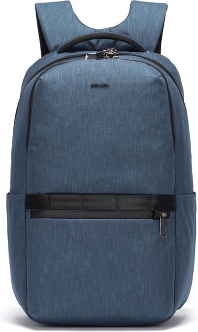 Pacsafe Metrosafe X Backpack - 25 L - Rugzak - RFID-blokkerend - Verstelbare Schouderbanden - Snijbestendige Rugtas - Schoudertas - Blauw