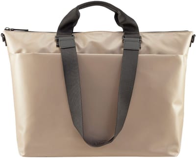 JOST schoudertas business tas met laptopvak Tolja Business Tote Bag Taupe