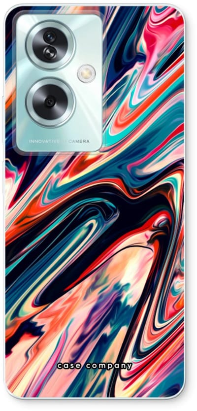 Case Company® - Hoesje geschikt voor Oppo A79 hoesje - Quantum Being - Soft Cover Telefoonhoesje - Bescherming aan alle Kanten en Schermrand