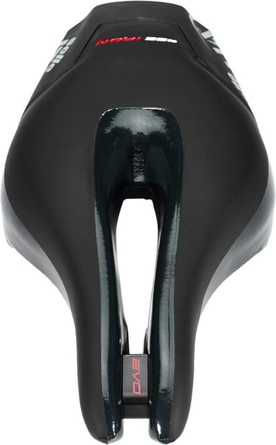 Lichtgewicht Triatlon Zadel met SuperFlow Uitsparing en Gripvaste Bekleding