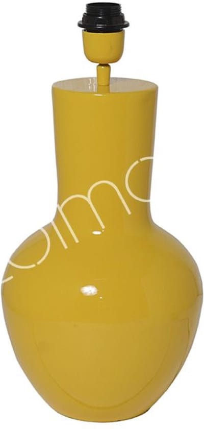 Colmore by Diga Tafellamp zonneschijn geel emaille IR 25x25x48