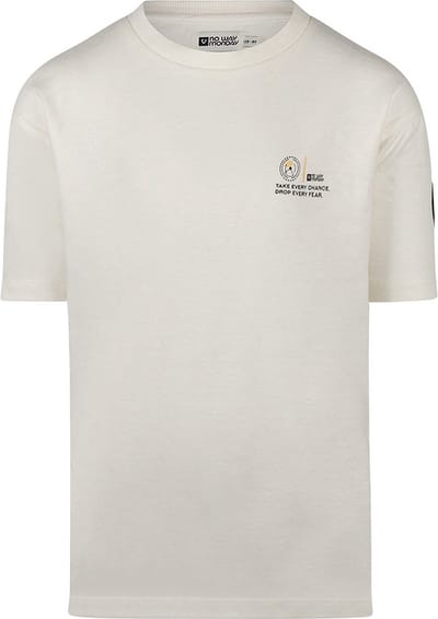 No Way Monday Jongens T-shirt - Off white