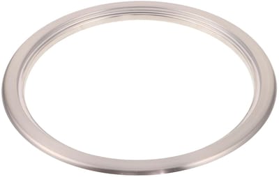 Afvalring Inbouw - Dekselring Prullenbak - Keuken Organiseren - Eenvoudige Inbouw - 23.5 cm Diameter - Zilver