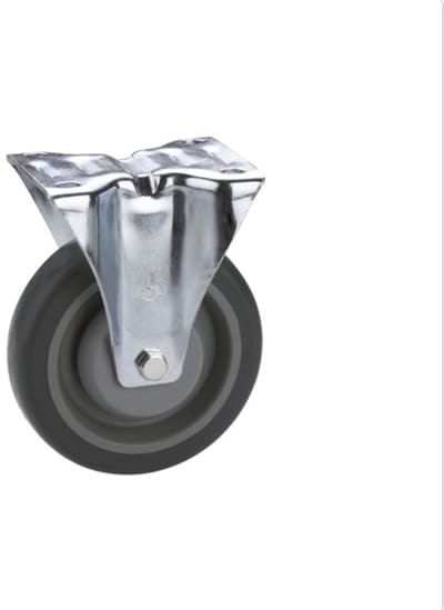 dörner + helmer 717565F Bokwiel Wieldiameter: 100 mm Draagvermogen (max.): 150 kg 1 stuk(s)