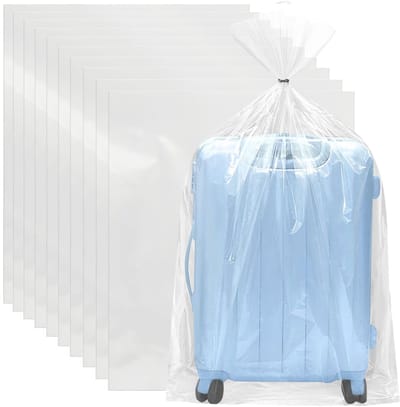 10 stuks extra grote gaint doorzichtige kunststof: opbergzakken 100 x 150 cm, 227 l enorme opbergzakken, enorme opbergtas voor grote pluche dieren, bagage, kleding, koffers