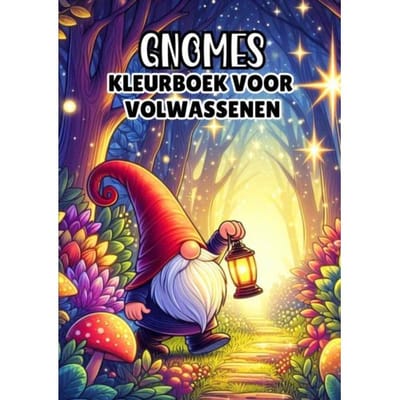 Gnomes - Kleurboek Voor Volwassenen - Kleurboek Shop