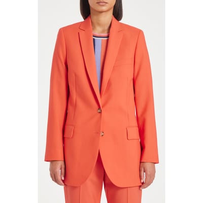 Paul Smith Womens Jacket Goose Beak Size: 36 | Blazers Outlet | Dames | Oranje