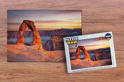 Puzzel Een van de tweeduizend bogen in het Nationaal Park Arches - Legpuzzel - Puzzel 1000 stukjes volwassenen
