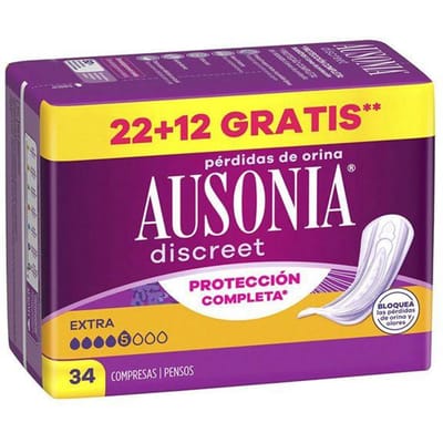 AUSONIA DISCREET Inlegkruisjes extra 34 stuks