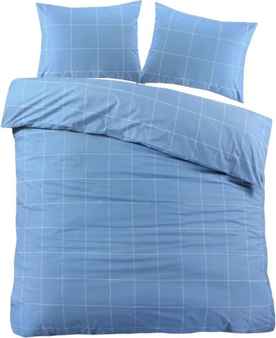 Day Dream Duuk - Dekbedovertrek - Tweepersoons - 200x200/220 cm + 2 kussenslopen 60x70 cm - Blauw