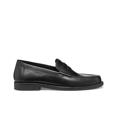 GEOX RECANATI HEREN - ZWART - Maat 39