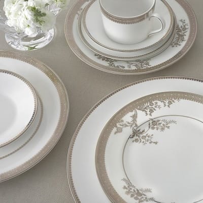 WEDGWOOD - Vera Wang Lace Gold - Fruitbordje 20cm