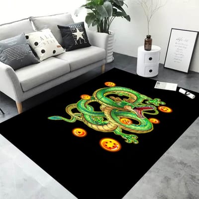 D-DRAG0N Ball S-Shenron Tapijt voor Kinderen Woonkamer Slaapkamer Vloermat Keukentapijt Kinderkamer Mat Slaapkamerdecoratie 80*120cm
