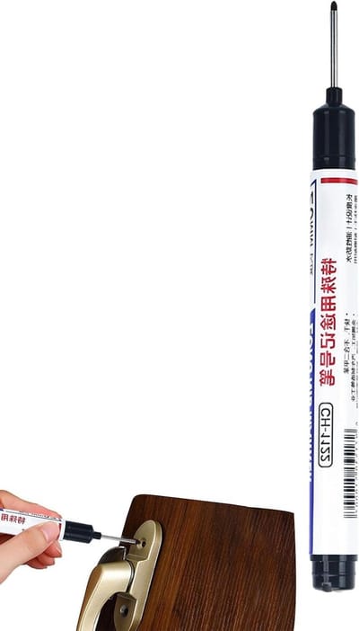 Mechanische Pen - Timmermansmarker Diepe Gaten - Nauwkeurig Markeren - Lange Penpunt - 20 mm - Meerdere Kleuren
