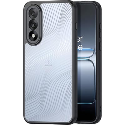 Dux Ducis Hoesje - Geschikt voor OnePlus Nord 5 Hoesje - Dux Ducis Aimo Series - Transparant TPU Back Cover - Zwart