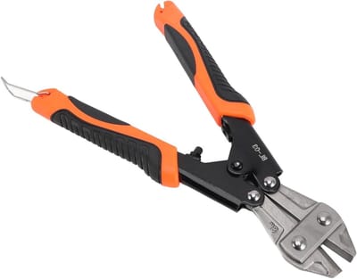 Mini Bolt Kniptang - Draadknipper Draadkniptang - Hekken Knippen - Verenbelast Ontwerp - 8 Inch - Grijs