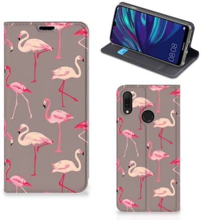 Huawei Y7 hoesje Y7 Pro (2019) Hoesje maken Flamingo