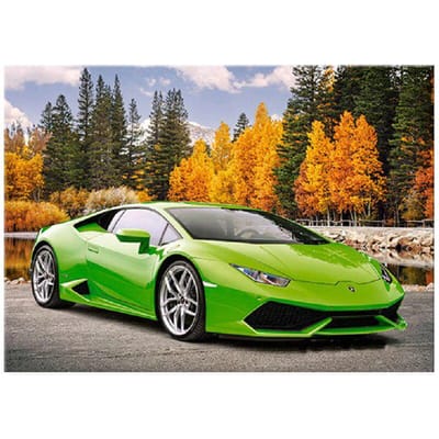 5D DIY Diamond Painting Scenic Sportwagen 3D Diamant Borduurwerk 30X40CM