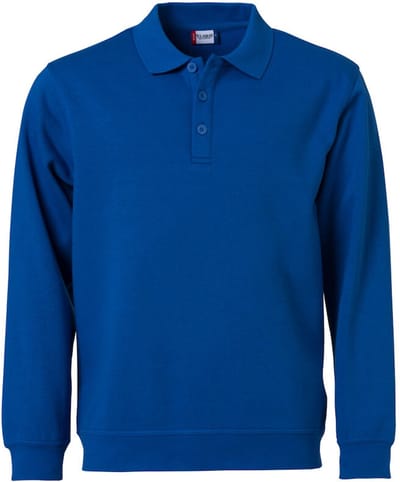 Clique Basic Polo Sweater 021032 - Kobalt - 4XL