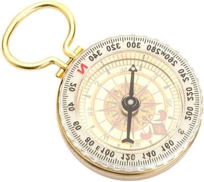 Camping Survival Kompas - Metalen Pocket Kompas met Luminous Functie voor Navigatie, Wandelen en Outdoor Activiteiten - Perfect Cadeau voor Avonturiers en Natuurliefhebbers