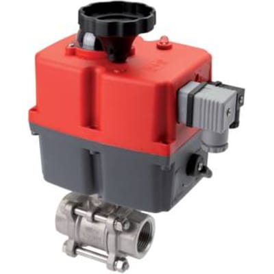 G1-1/4'' 24-240V AC/DC Fail-Safe 2-weg kogelkraan van RVS
