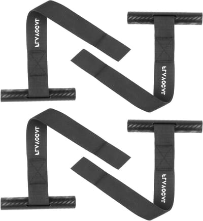 Vastbind Riemen - Kajak Ankerbanden - Vervoer Vastzetten - Geen Schroeven Nodig - 4 Stuks - Zwart