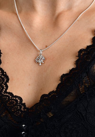AKZENT Akzent dames sieradenset "Thaisa" van 925 sterlingzilver, gerhodineerd, duurzaam