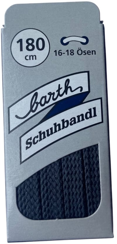 Veters - Grijs - Platte - 180 CM  (Barth)