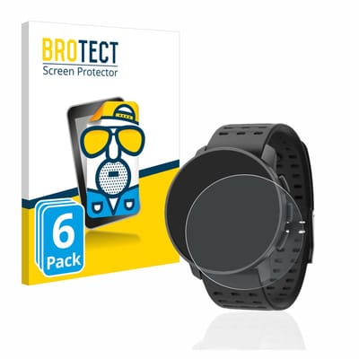 BROTECT - Screenprotector voor Suunto 9 Peak Pro - Folie Beschermfolie matte 6 Stuks