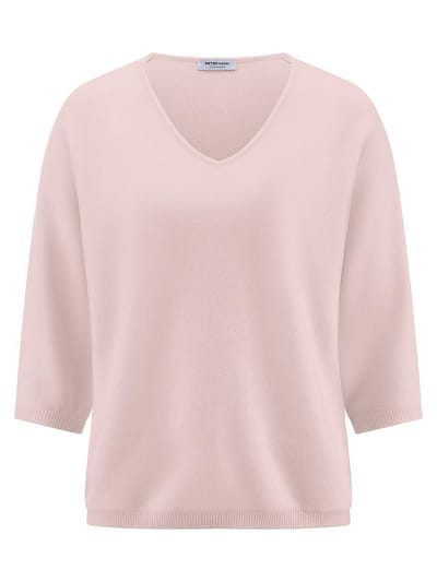 Trui V-hals Peter Hahn Van Peter Hahn roze