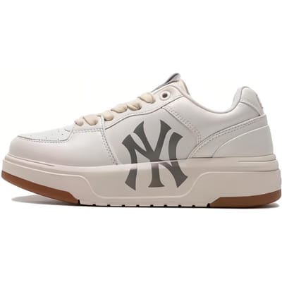 MLB Baskets Basses Polyvalentes Doublure Épaisse Motif Crocodile Unisexes Blanc 3ASXCLX4N-50WHS 44 gray