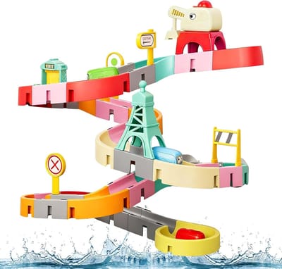 Creatief Badspeelgoed voor Kinderen - 47 Delen met Zuignappen voor Zwembadplezier