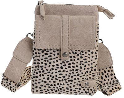 Telefoontasje - Schoudertasje - Tyler Dot - Khaki - stoer - Trendy