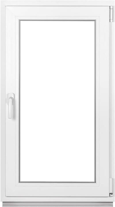 Kunststof Kelderraam - PVC Raam - Ventilatie en Lichtinval - 3-voudige Beglazing - 65x115 cm - Wit