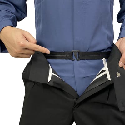 Overhemd Blijft Onder Shirt – Elastische Antislip Riemen voor Heren, Verstelbare Shirtriemen voor Formele Overhemden, Bruiloften, Feestdagen en Speciale Gelegenheden