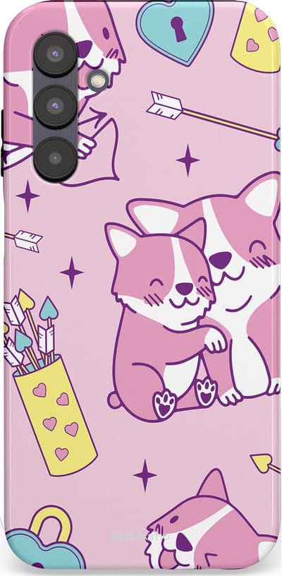 Casetastic Hoesje Geschikt voor Samsung A25 - Stijlvolle Beschermende Duo-layer Case - Cupi Cori