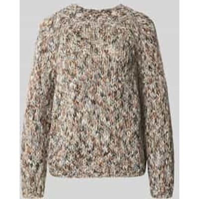 Regular fit pullover met scheerwol