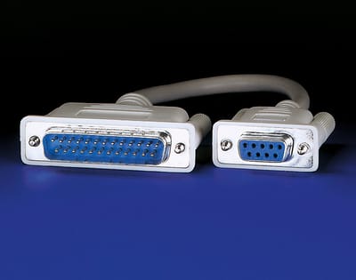 ROLINE modemkabel 9pol. F - 25pol. M, 6 m