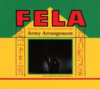 Fela Kuti & Egypt 80 - Army Arrangement (CD)