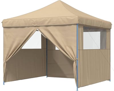 Opvouwbare Partytent - Pop-up Tent Tuin - Buitenfeesten Organiseren - Pop-up Mechanisme Snel - 292 x 292 x 315 cm