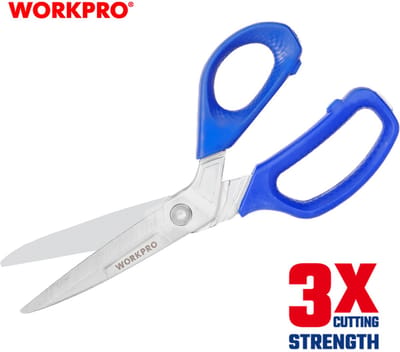 WORKPRO WP214037 Heavy-Duty Schaar 230 mm – 3x Snijkracht | Gesmeed CR-V Staal – Professioneel