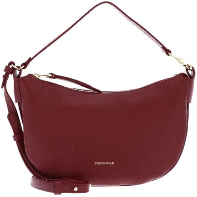 COCCINELLE Leren handtas schoudertas C-Easy Handle Bag Ribes (rood)paars