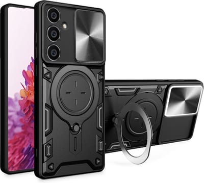 Hoesje geschikt voor Samsung Galaxy A15 4G/5G - Techsuit CamGuard Pro Back Cover - Zwart