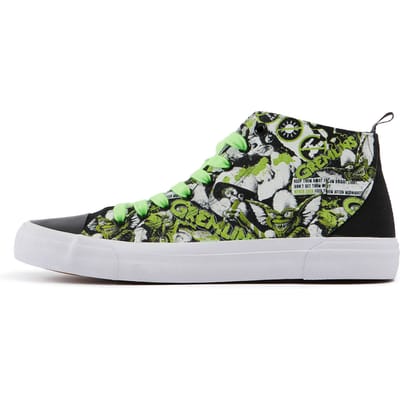 Akedo x Gremlins Grindhouse High Top - Black - UK 3 / EU 35.5 / US Men's 3.5 / Women's 5