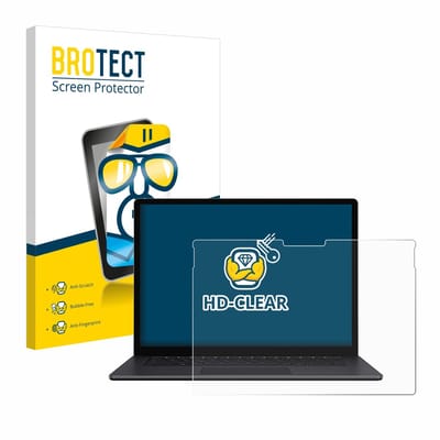 BROTECT - Screenprotector voor Microsoft Surface Book 3 15" - Folie Beschermfolie transparant