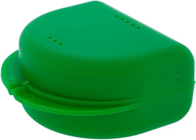 Opbergdoos Beugel - Hygiënische Houder - Mondstukken Bewaren - Ventilatie Gaten - 410 cm Hoog - Groen