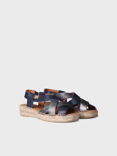 Dames leren espadrilles | ELIA-BG