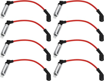8-delige set van 10.2mm bougiekabels voor vervanging van Avalanche, Corvette, Express en Impala voertuigen