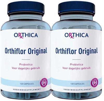 2x Orthica Orthiflor Original 120 capsules